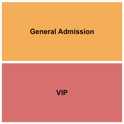 Ventura Community Center GA/VIP Seating Chart
